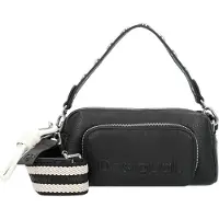 Desigual Desigualvoor vrouwen. 24WAXP33 Half Logo tas zwart (OSFA), Casual, Polyurethaan