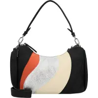 Desigual Schoudertas 'Kahlo Mayari' beige / karmijnrood / zwart / zilver