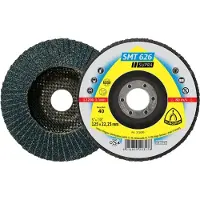 Klingspor Schuurmiddelen, SMT 626 schuurschijf, korrel 115 x 22,23 mm 120 gebogen (120)