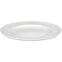 Alessi Dinerbord Dressed White Porcelain 27,3 cm (Set van 4)