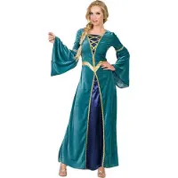 Boland - Kostuum Lady Margaret (XL) - Volwassenen - Jonkvrouw - Middeleeuwen - Jonkvrouw