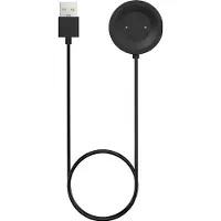 Bandz smartwatch oplader geschikt Huawei Watch GT / GT 2 / GT - USB-A oplader - Magnetische oplader - 100cm oplaadkabel met USB-A aansluiting (zwart)