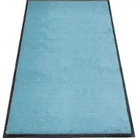 Miltex vuilvangmat Eazycare Style, hoekig, antistatisch, UV-bestendig, afwasbaar, high twist nylon & niltril rubber, 850 x 1500 mm, pastelblauw