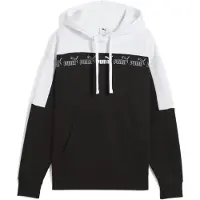 Puma Sweatshirt 'Around The Block' zwart / wit