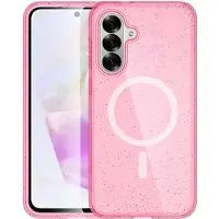 IMoshion Sparkle Backcover met MagSafe voor de Samsung Galaxy A36 - Glitter Roze