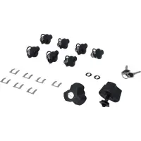 SW-Motech TRAX slotenset met anti-diefstal bescherming EVO - 9 bijpassende sloten, 2 sleutels. Anti-diefstal bescherming.