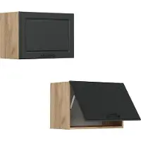 Vicco R-Line Hangkast – 60 cm Plat Antraciet landhuis