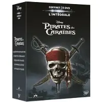 Walt Disney Pirates des Caraïbes L'intégrale DVD