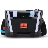 Johnny Urban Schoudertas 'Avery' blauw / sering / zwart