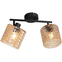 Mexlite Plafondlamp Ocre 2-lichts