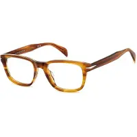 David Beckham DB 7141/F 51/19/145 Bruin hoorn Acetaat monturen MAN DB 7141/F