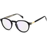 David Beckham DB 1180 48/21/145 Zwart goud Acetaat monturen MAN DB 1180