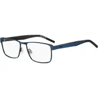 HUGO BOSS Hugo HG 1343 56/17/145 Mat zwart blauw Metalen monturen MAN HG 1343