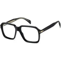 David Beckham Bril - - DB 7139 - Zwart - Acetaat - Vierkant