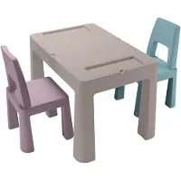 Teggi Stone Multifun 3-in-1 Tafel met Twee Stoeltjes TI-011-177