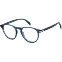 David Beckham DB 1018 49/20/150 Matte blauwe Acetaat monturen MAN DB 1018
