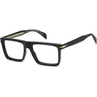 David Beckham DB 7138 55/18/145 Matte zwarte Acetaat monturen MAN DB 7138