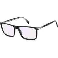 David Beckham DB 1181 59/18/150 Zwarte donkere ruthenium Acetaat monturen MAN DB 1181