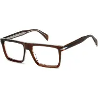 David Beckham DB 7138 55/18/145 Bruine kristallen Acetaat monturen MAN DB 7138