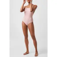 French Connection Recycled Bonits Ditsy Swimsuit Red Maat: M | Badpakken Outlet | Dames | Paars