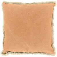 Unique living sierkussen laurie apricot -45x45cm
