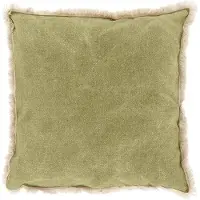 Unique living sierkussen laurie moss green -45x45cm