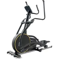Hop-Sport Crosstrainer HS-250CF Jucon – Elektrisch-Magnetische Roeimachine met 24 kg Vliegwiel, App-Compatibel & Hartslagmeting (Goud)
