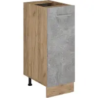 Vicco Apotheekkast R-Line Beton 30 cm zonder werkblad, Model 53626