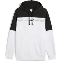 Puma Sweatshirt 'Around The Block' zwart / wit