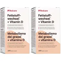 RedCare Vetstofwisseling + Vitamine D 2x180 St Capsules