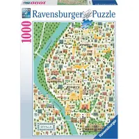 Ravensburger Map of Seville Puzzel (1000 stukjes)