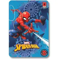 Marvel Spiderman fleece deken - blauw / rood - Spider-Man plaid - 140 x 100 cm.