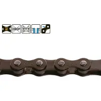 Kmc Z1 Wide 1/8" BMX ketting