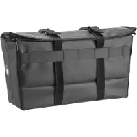 Clarijs - Longtail Fietstassen Set - 58L - Zwart - 4 stuks