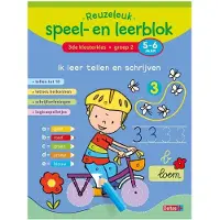 Zuidnederlandse Uitgeverij (ZNU) Reuzeleuk speel- en leerblok Ik leer tellen en schrijven (5-6 j.) - Annemie Bosmans