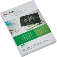 GBC Lamineerfolie DIN A4 125 micron mat 100 stuk(s)