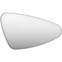 Ink SP23 Spiegel Organisch In Kader 100x60cm Indirecte LED - Rechts - Geborsteld RVS - Glas - Organisch - Spiegels, Badkamerspiegels - 8718835159863