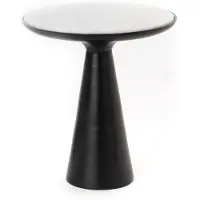 Starfurn Bijzettafel Essy | Black | 38 cm (Zwart, 38x60x38 diameter: 38cm)