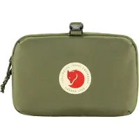 Fjällräven Toilettas 'Färden' groen / bloedrood / wit