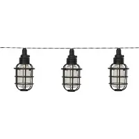 Star Trading LED lichtketting op zonne-energie Kooi, 8-lamps