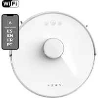 AENO RC2S robotstofzuiger - Dweil functie - Slimme app NL - 2.5KPa - Wit