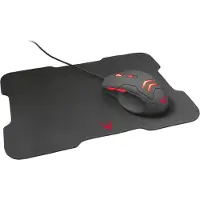 Omega VARR VSETMPX4 - Muis en Muismat Gaming set - 800 - 3200dpi - Muismat 295 x 210 x 2mm - Zwart