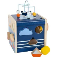 Small Foot - Houten Activiteitenkubus Oceaan