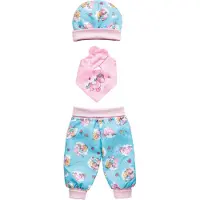 Heless Poppenkledingset Eenhoorn 35-45 Cm Katoen Driedelige Set