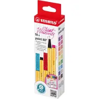 Stabilo point 88 desk set start beginning 18 stuks