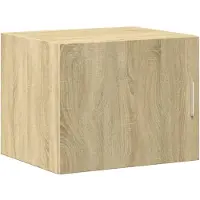 vidaXL Wandkast 50x42,5x40 cm bewerkt hout sonoma eikenkleurig