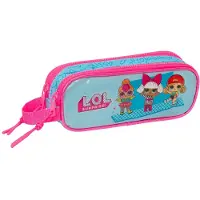 Big Buy Cooking Pennenetui met 2 vakken LOL Surprise! Divas Blauw 21 x 8 x 6 cm