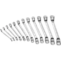 Facom set 12 12-kantringsleutels, metrische maten - 55A.JD12A