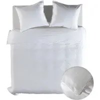 Yellow Suites Dekbedovertrek Lyocell - Blanc De Blanc 200 x 200/220 cm
