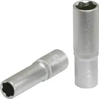 Ks Tools 911.3829, Doppen, 3/8 inch, Metrisch, 1 kop, 9 mm, Chroomvanadiumstaal